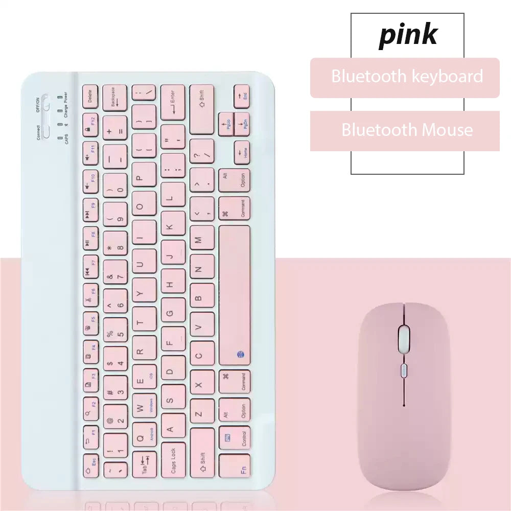 Conjunto de teclado e mouse Bluetooth e USB-C da marca Velav_2, com design moderno e conexão sem fio para computador.