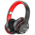 Auriculares Bluetooth com fio Velav_2, design moderno, com cabos e botões de controle visíveis na imagem.